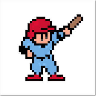 8-Bit Home Run - St. Louis Posters and Art